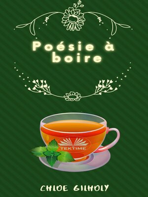 cover image of Poésie à boire